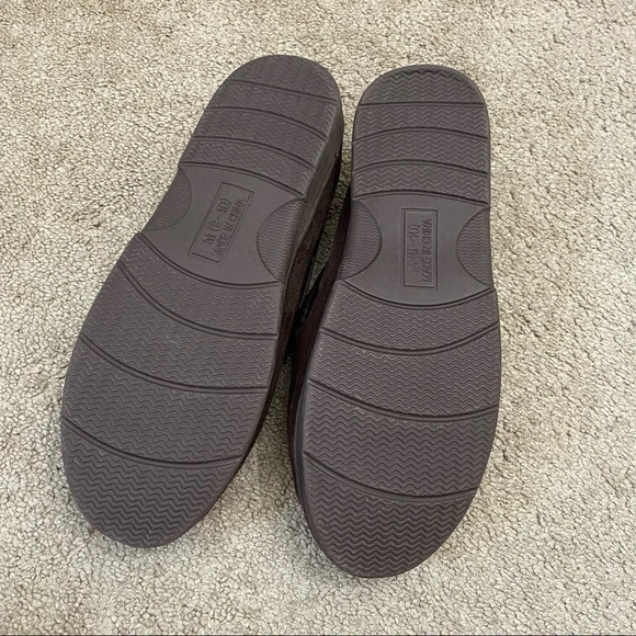 Signature Levi Strauss Brown Plaid House Slippers - Picture 8 of 12